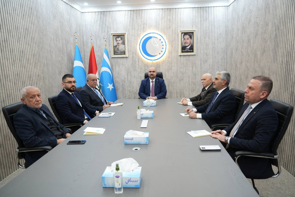 Türkmen siyasi partileri ortak gündemle bir araya geldi